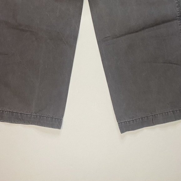 Men's Dockers Chino Pants Gray Classic Size 36 x 30 Cotton - Picture 9 of 9